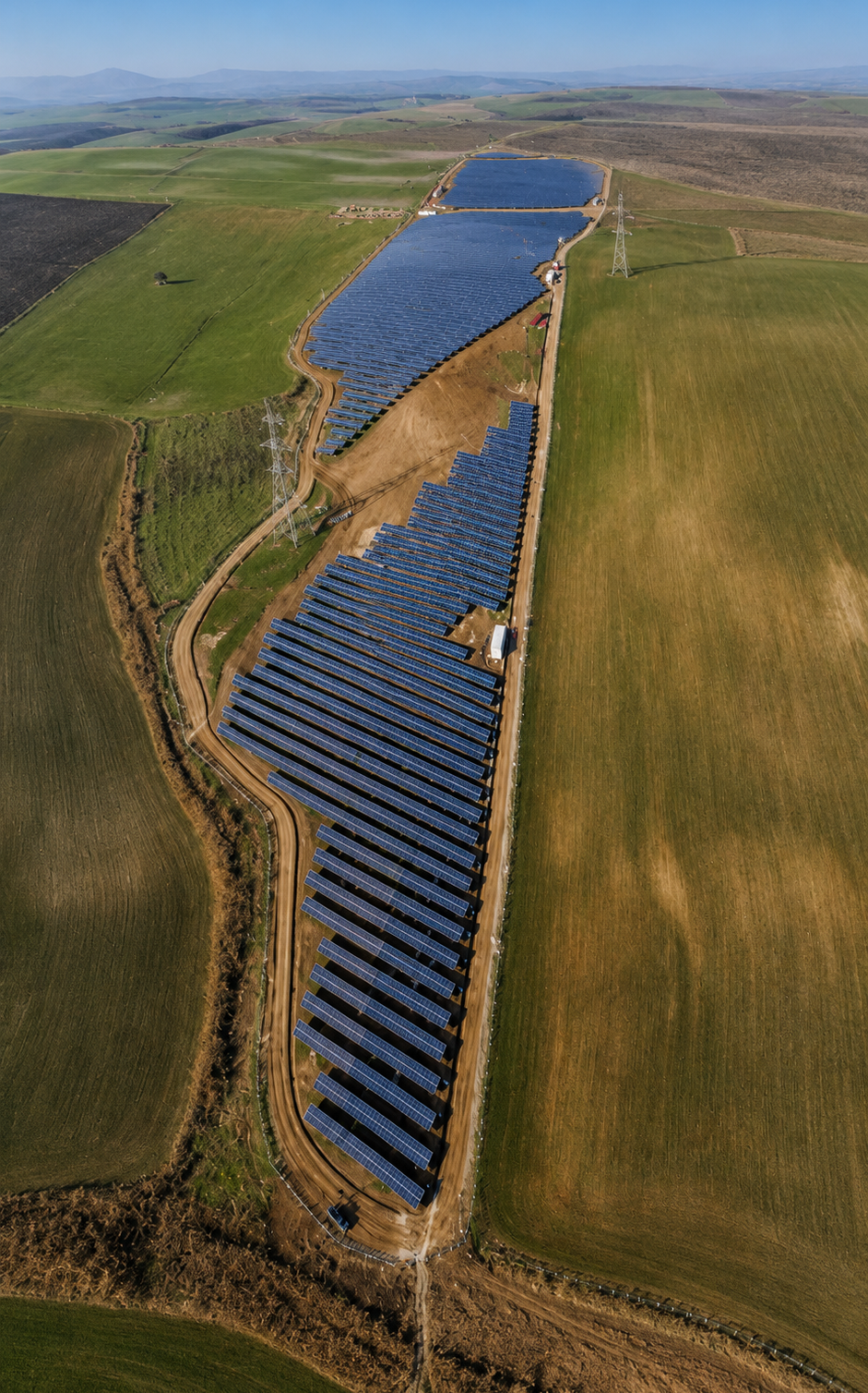 Photovoltaic panels detail